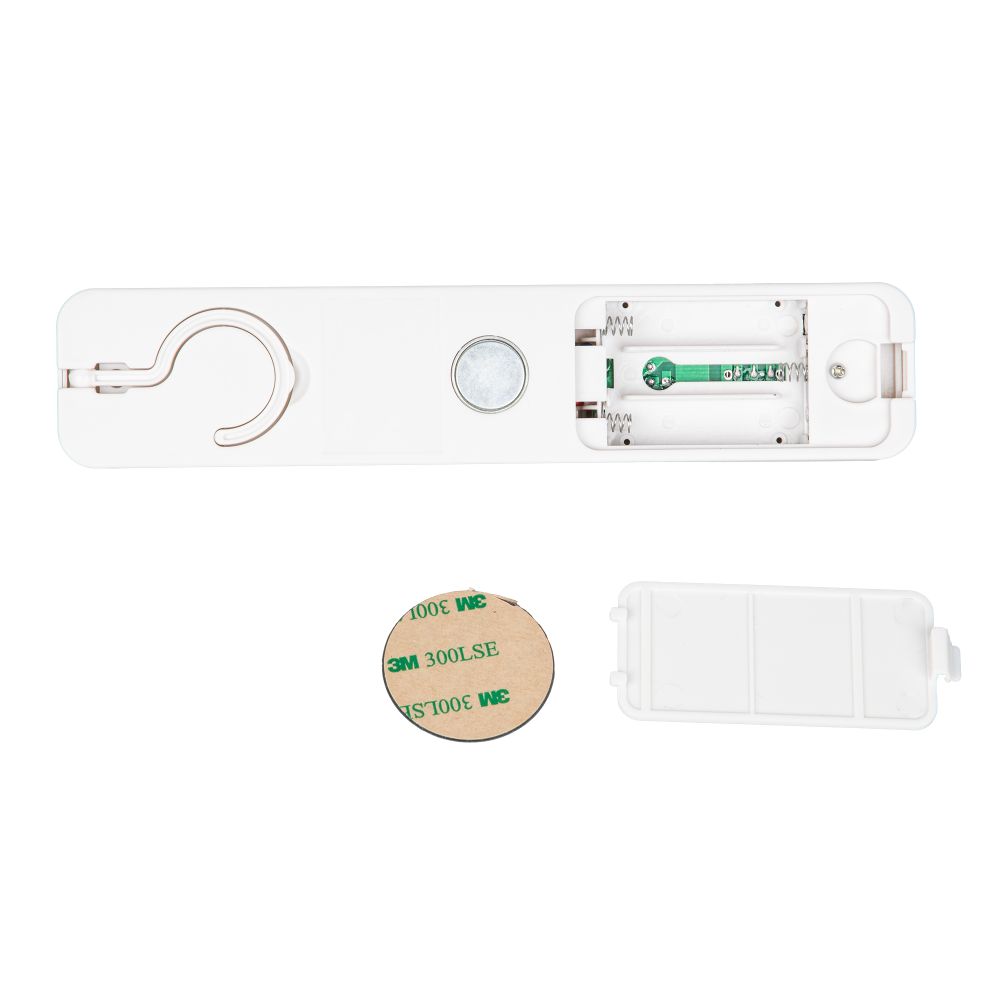 ULM-F47-0.9W-4500K-3AAA SENSOR IP20 IVORY Светильник светодиодный для мебели с датчиком движения. Питание 3ААA не в-к. 200x42x36.5мм. 150Lm. ТМ Uniel