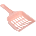 Лоток - туалет для кошек с совком «ЧИСТЫЕ ЛАПКИ», цвет пудровый, 38*28.5*10см (пакет)