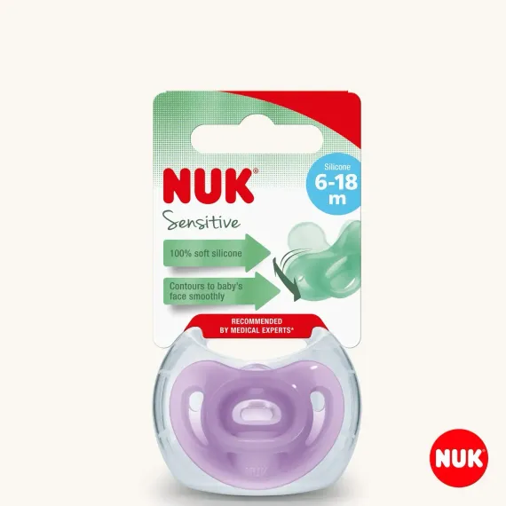 Пустышка Nuk силикон ортодонтическая 1 шт.
