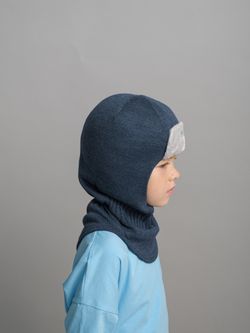 Шлем зимний вязаный (Лунный свет) ТОКИ