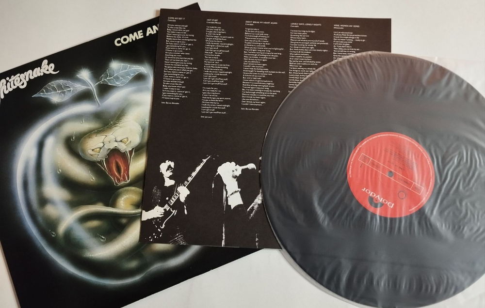 Винтажная виниловая пластинка LP Whitesnake Come An Get It (Japan 1981) (No Obi) (NM)