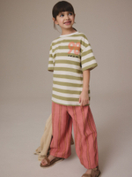 Футболка для девочки Next E44-340, 4 шт., Розовый, Бежевый, Хаки