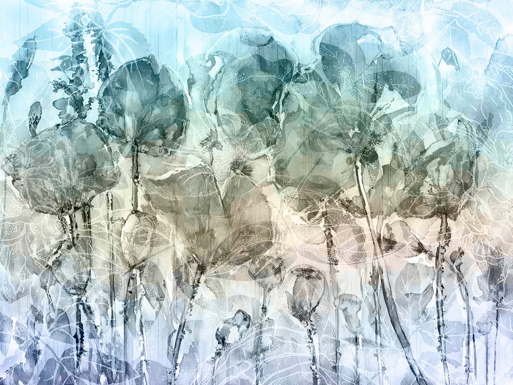 Дизайнерские обои Wall Street Aquarelle