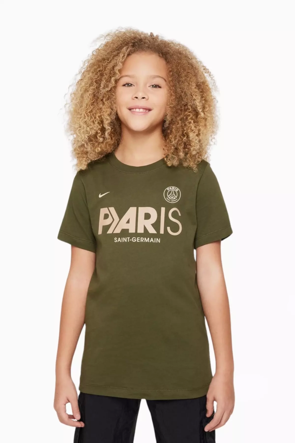 Футболка Nike PSG 23/24 Mercurial Junior - зеленый
