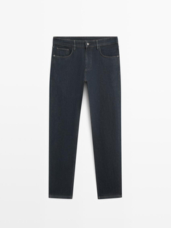 Massimo Dutti Джинсы зауженного кроя, индиго