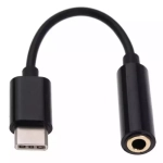 Аудио переходник Type-C - Jack3,5 black