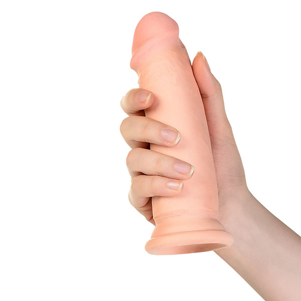 Телесный реалистичный вибратор 18см ToyFa RealStick Elite Vibro 981039-1