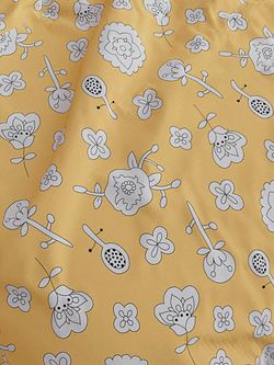 Простынь на резинке поплин Сказка "Совята (компаньон)" 90x200 см