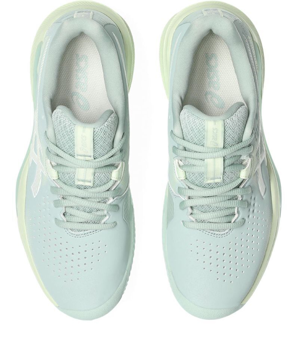 Женские теннисные кроссовки Asics Gel-Challenger 15 Clay - lichen rock/whisper green