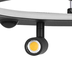 740447 Люстра DIVE LED 60W 3200LM G ЧЕРНЫЙ 3000-6000К