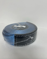 8T-6M / Трос автомобильный буксировочный, 8 тонн, длина 6 метров, ширина 65 мм, стропа, петля-петля, синий, серия - спасатель, TG (1 шт.)