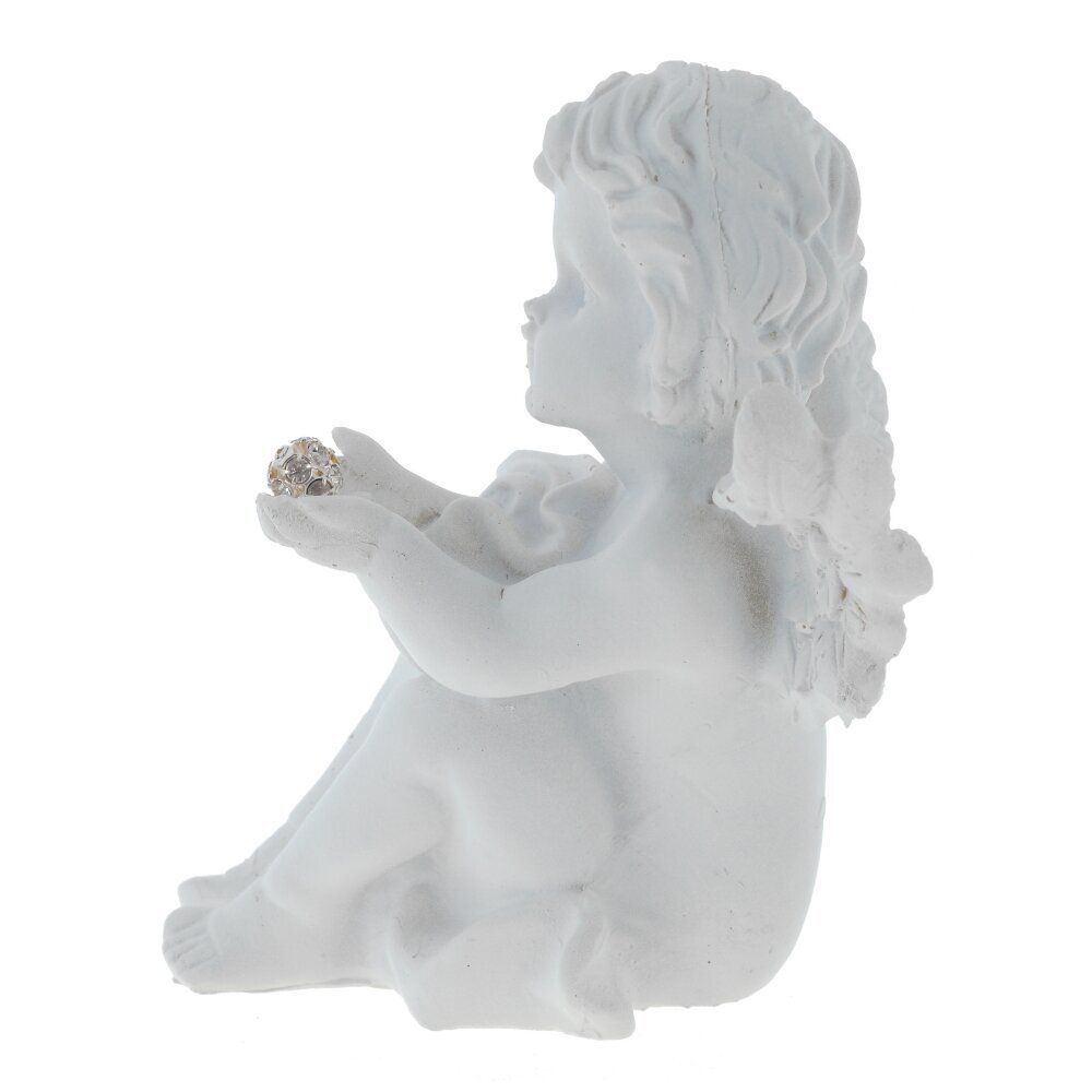 GAEM Фигурка декоративная "Ангел", L11 W8,5 H12,5 см, 2в.