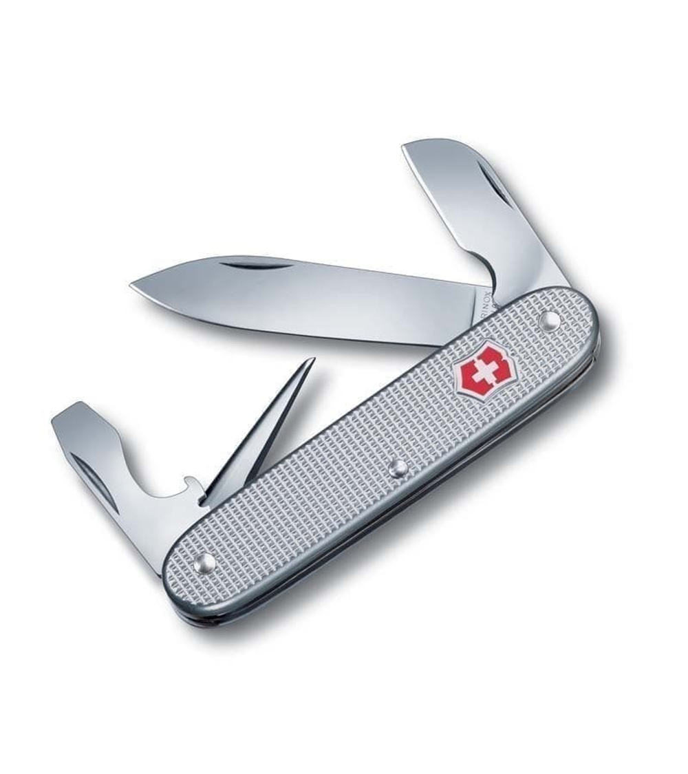 Нож перочинный VICTORINOX Electrician, 93 мм, 7 функций, алюминиевая рукоять, серебристый (0.8120.26)