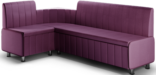 Кухонный уголок со спальным местом Каприччио 022 кожзам purple дерево