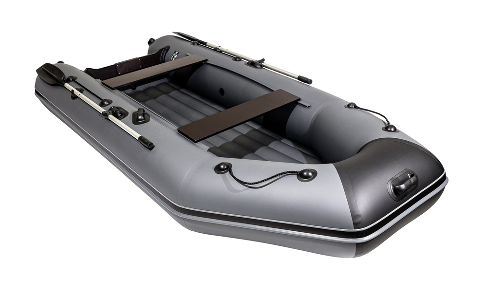 Лодка ПВХ Аква 3200 НДНД графит/черный