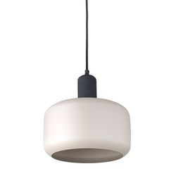 Светильник подвесной Juko, Ø28х32 см, черный/бежевый