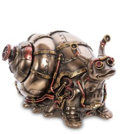 Veronese WS-1060 Статуэтка-шкатулка в стиле Стимпанк «Улитка»