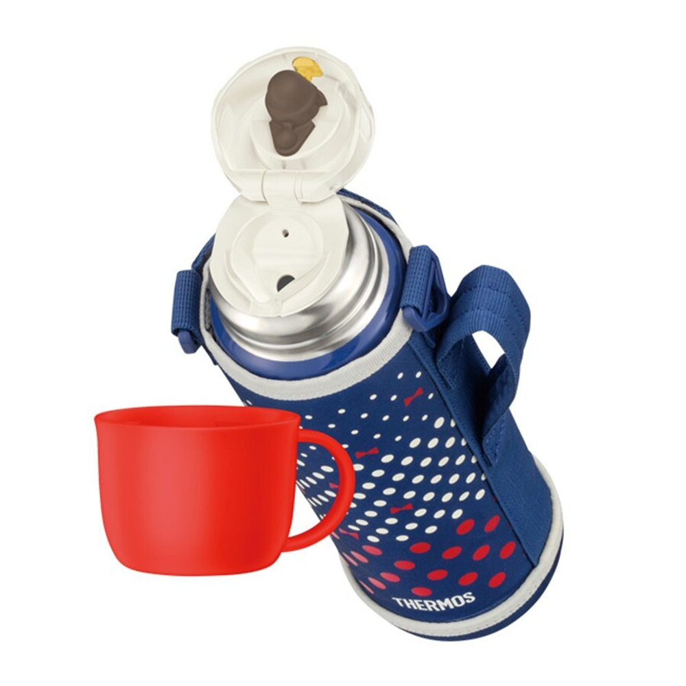 Термос (2 крышки) Thermos FJJ-1000 WF NVD (1 литр), синяя