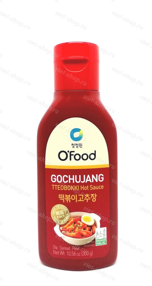 Корейский перцовый соус для топокки Tteobokki Hot Sauce, 300 гр.