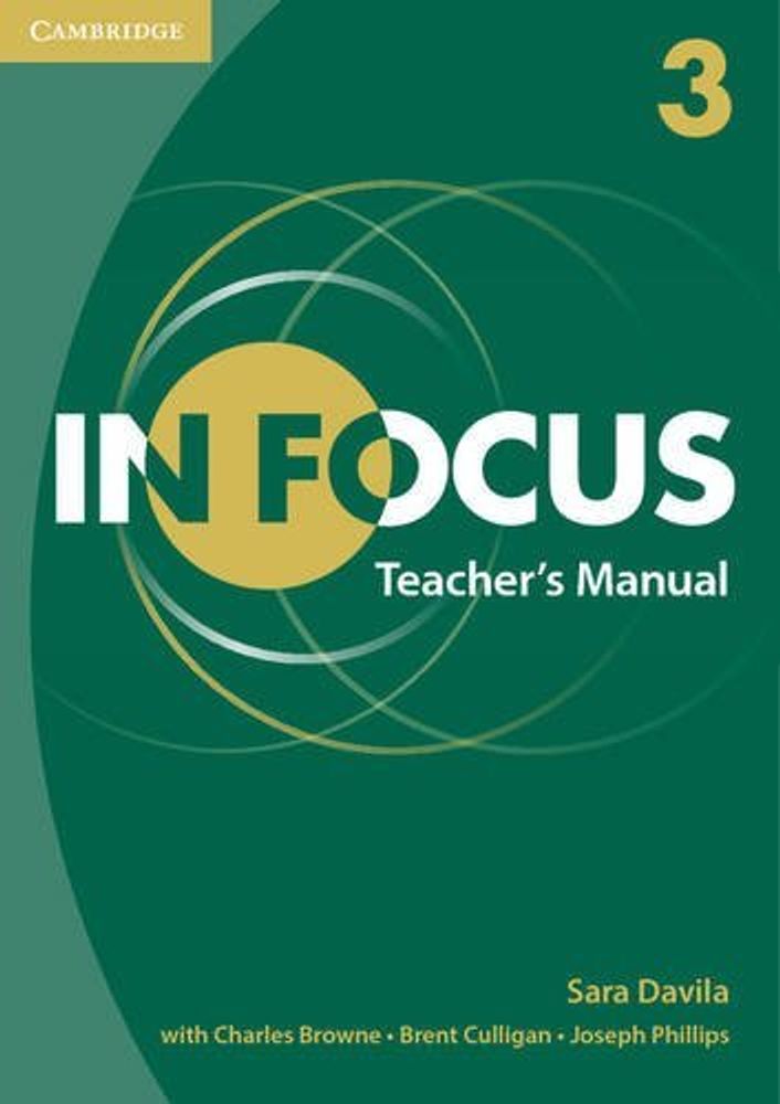 In Focus 3 Teacher&#39;s Manual -Книга для учителя