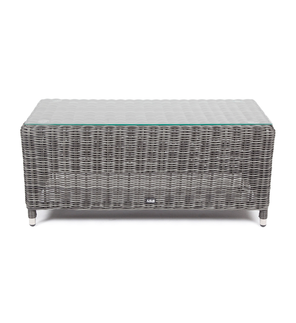 "Кон Панна" столик журнальный из искусственного ротанга, цвет графит