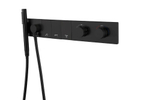 Смеситель ZODIAC THERMO с ручным душем Black