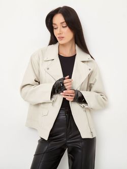 Митенки лаковые (S-M / 6-7 / 6)