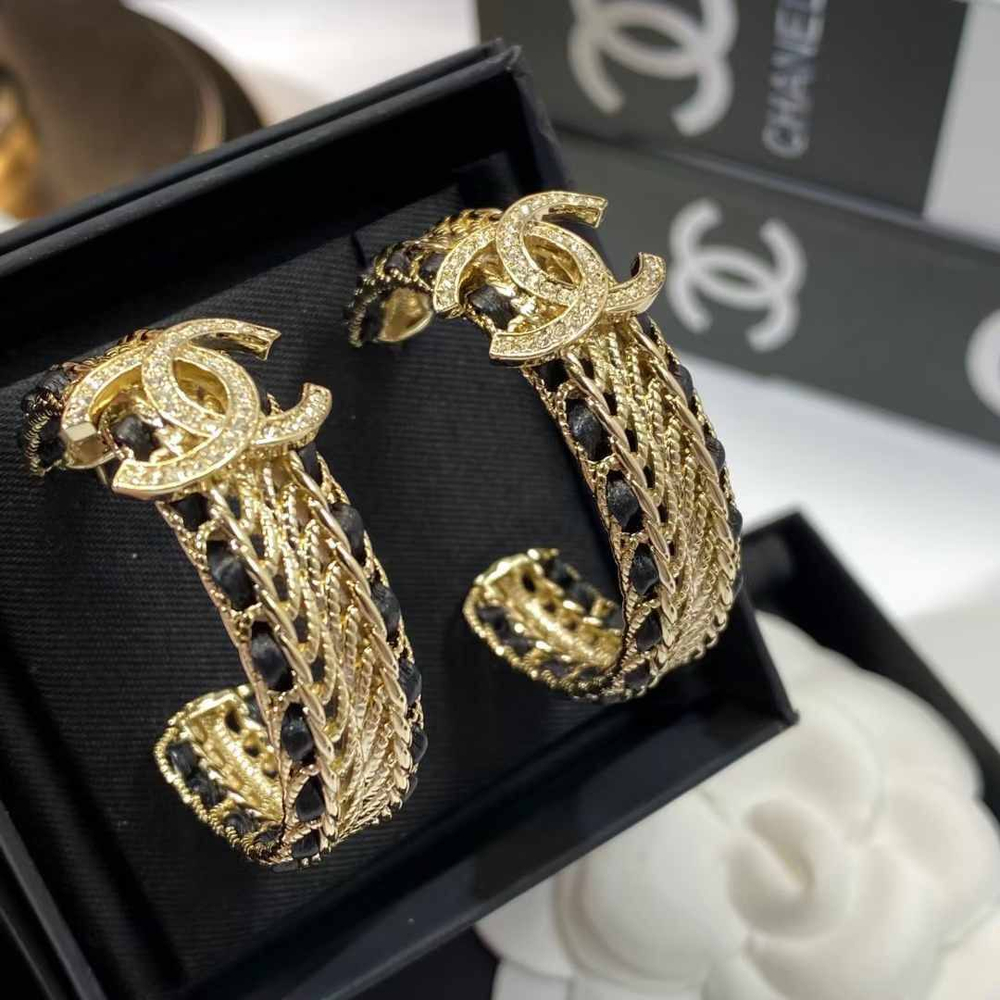 Серьги CHANEL