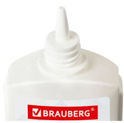 Клей ПВА BRAUBERG (бумага, картон, дерево), 125 г, 222925