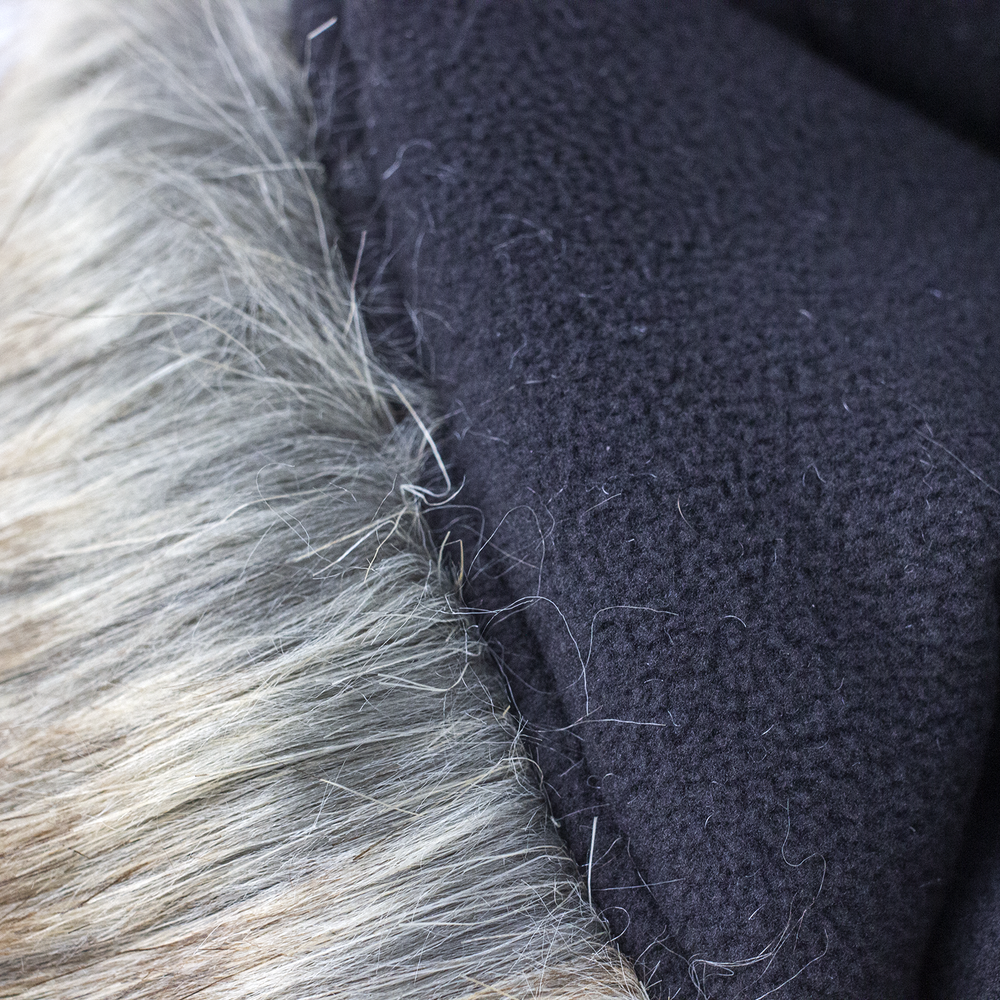 Шапка-ушанка Extreal "КЕВЛАР" (вставки Крэк, мех Волк, Мембрана), XL, Коричневый