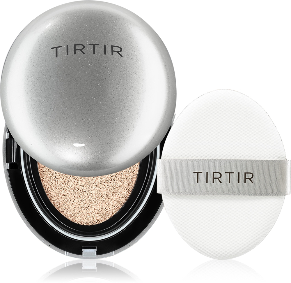 TIRTIR Mask Fit Aura Cushion - Увлажняющая основа в губке с осветляющим эффектом. оттенок 13N Fair Ivory, 18 g