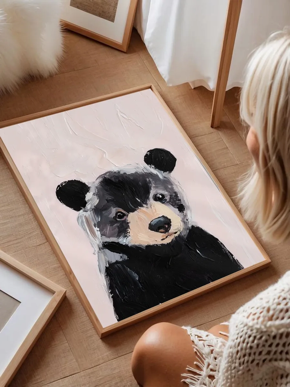 Постер электронный 50х70 см 1 шт