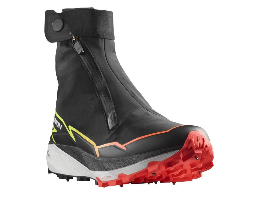 Кроссовки для бега женские Salomon Winter Cross Spike U Черные
