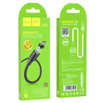 Кабель USB на Micro-USB Hoco X52 magnetic (black) (Краснодар склад)