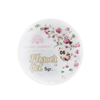 Гель с сухоцветами 5 гр, Flower Gel 06
