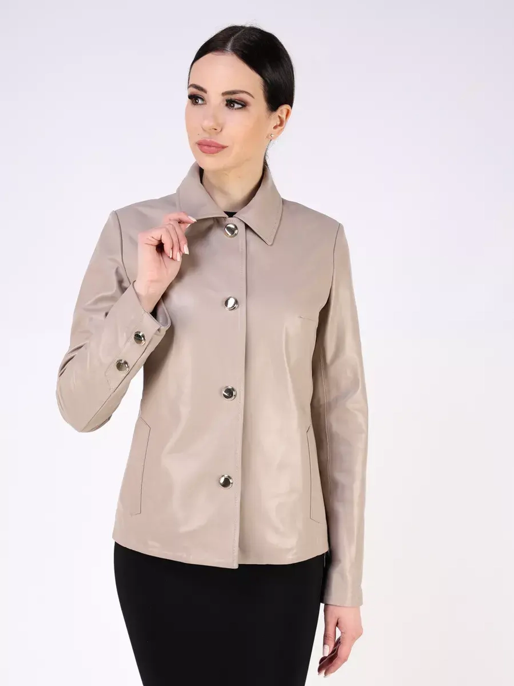 Кожаная куртка демисезонная Турция