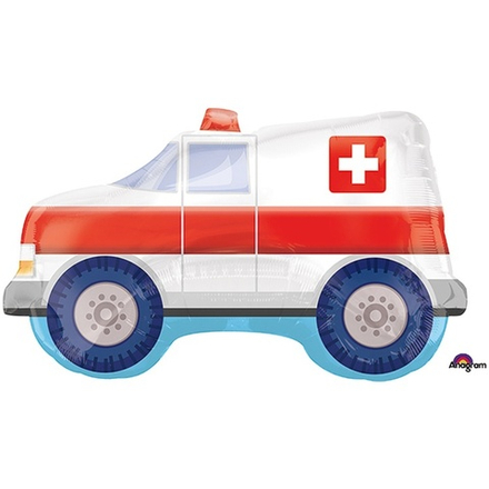 Шар Фигура "Машина Скорая Помощь"