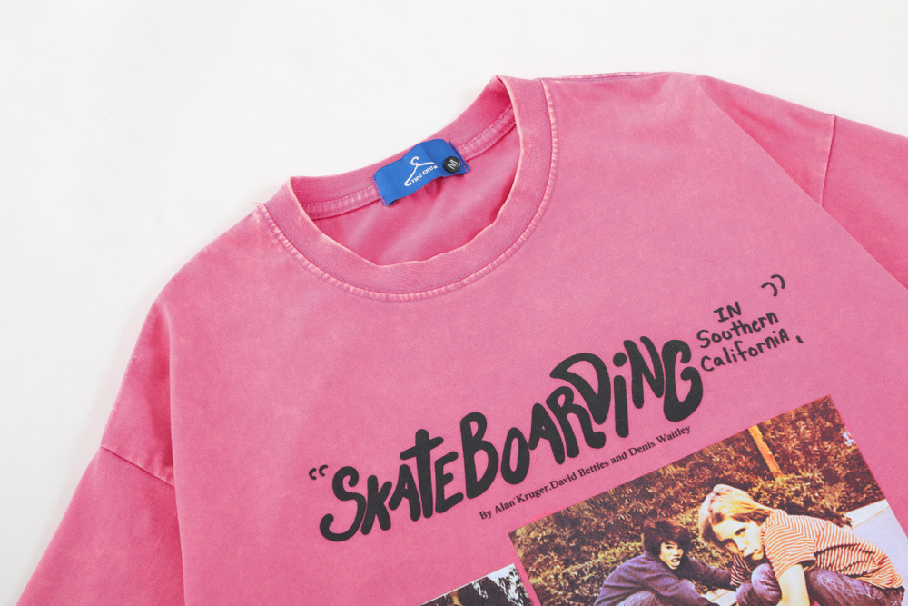 Футболка с принтом skateboarding