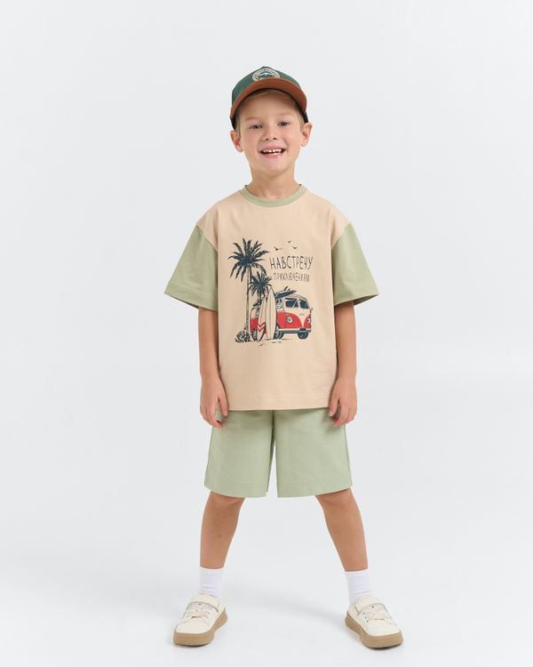 Шорты бермуды из джинскота 