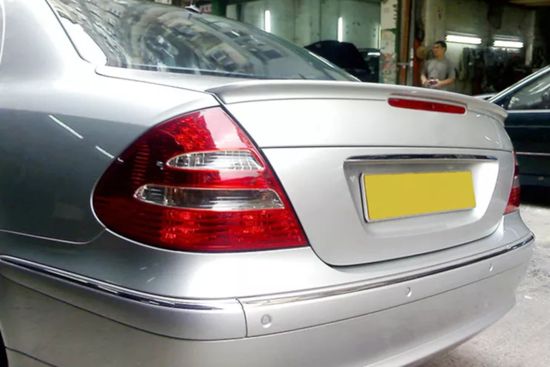 Лип спойлер V.1 для Mercedes E class W211 2002-2009 Sedan
