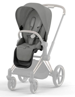 Коляска Cybex Priam IV Rosegold complete и автокресло Cloud G i-Size Ocean Blue Plus 3 в 1 Mirage Grey