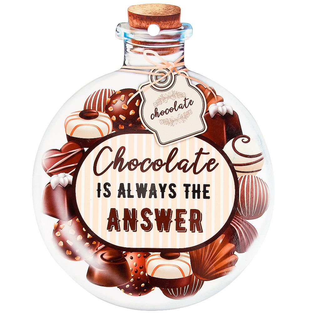 Подставка под горячее с пробкой "Сладости" 18*23*0.5см. (3вида) (подарочная упаковка)