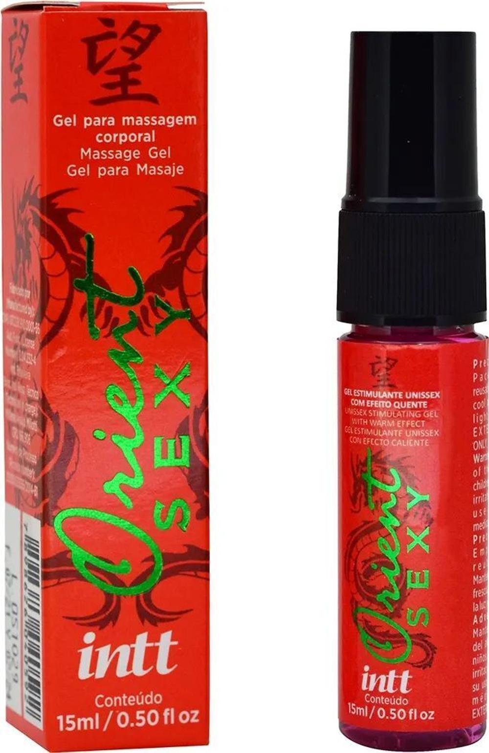 Массажный гель с согревающим эффектом Orient - 15 мл. (Цвет: не задано)