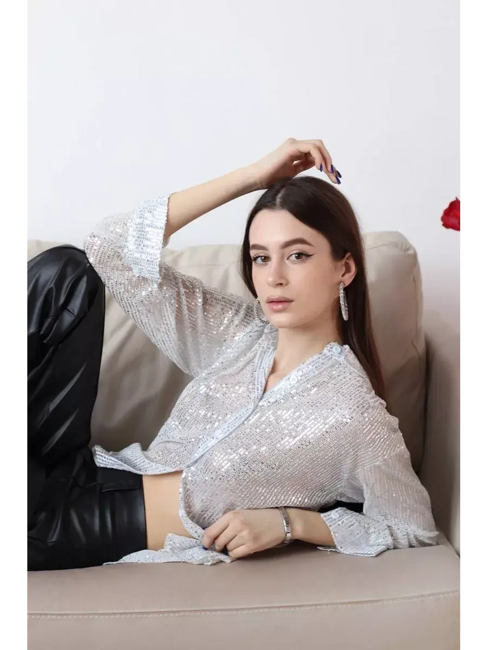 Блузка нарядная летняя