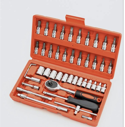 Набор инструментов 46 предметов RST-2574 ММ