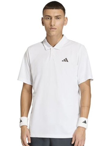 Мужское теннисное поло Adidas Club Tennis Climacool Graphic - white