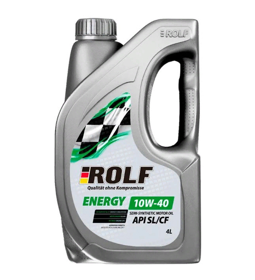 Масло Rolf Energy 10W40 SL/CF A3/B3 (4л) п/синтетика