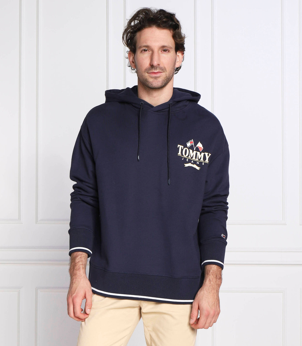 Худи skater prep back Tommy Jeans - темно-синий(DM0DM15023)