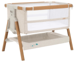 Кровать-трансформер приставная Tutti Bambini CoZee XL 120х60 см Scandinavian Walnut/Ecru