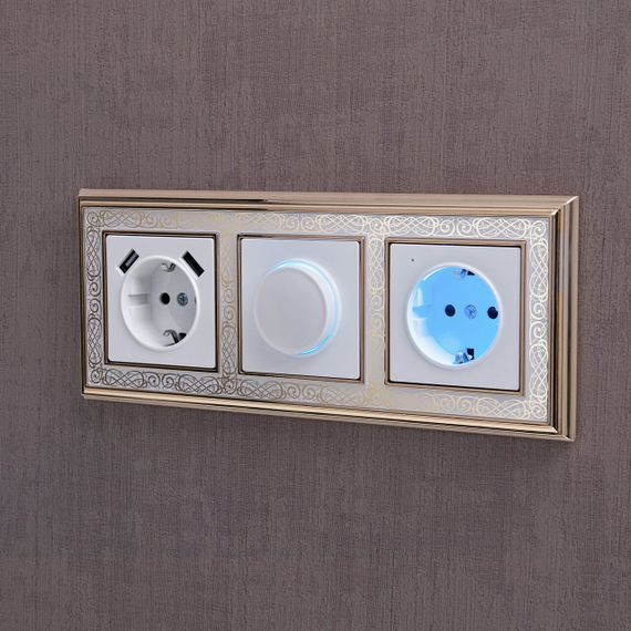 Диммер с подсветкой Werkel белый W1142101 4690389155260